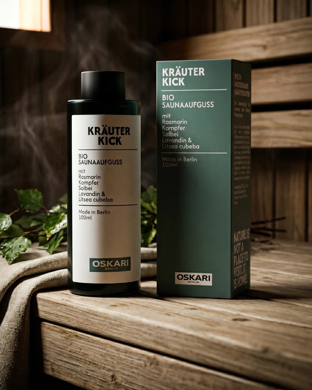 Kräuter Kick Bio Saunaaufguss
