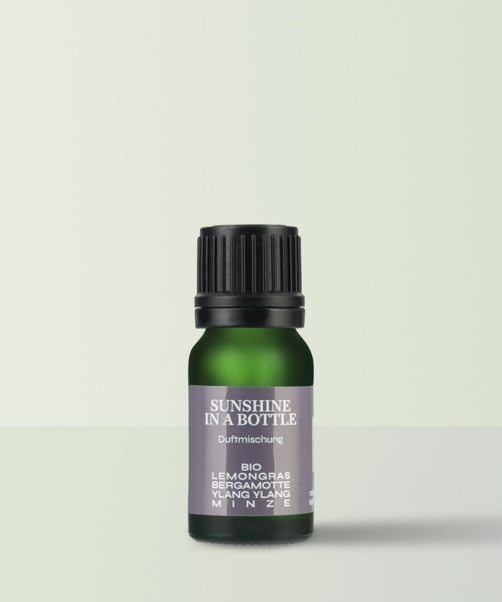 Bio ätherische Öle Mischung Sunshine in a Bottle aus naturreinen ätherischen Ölen von Oskari