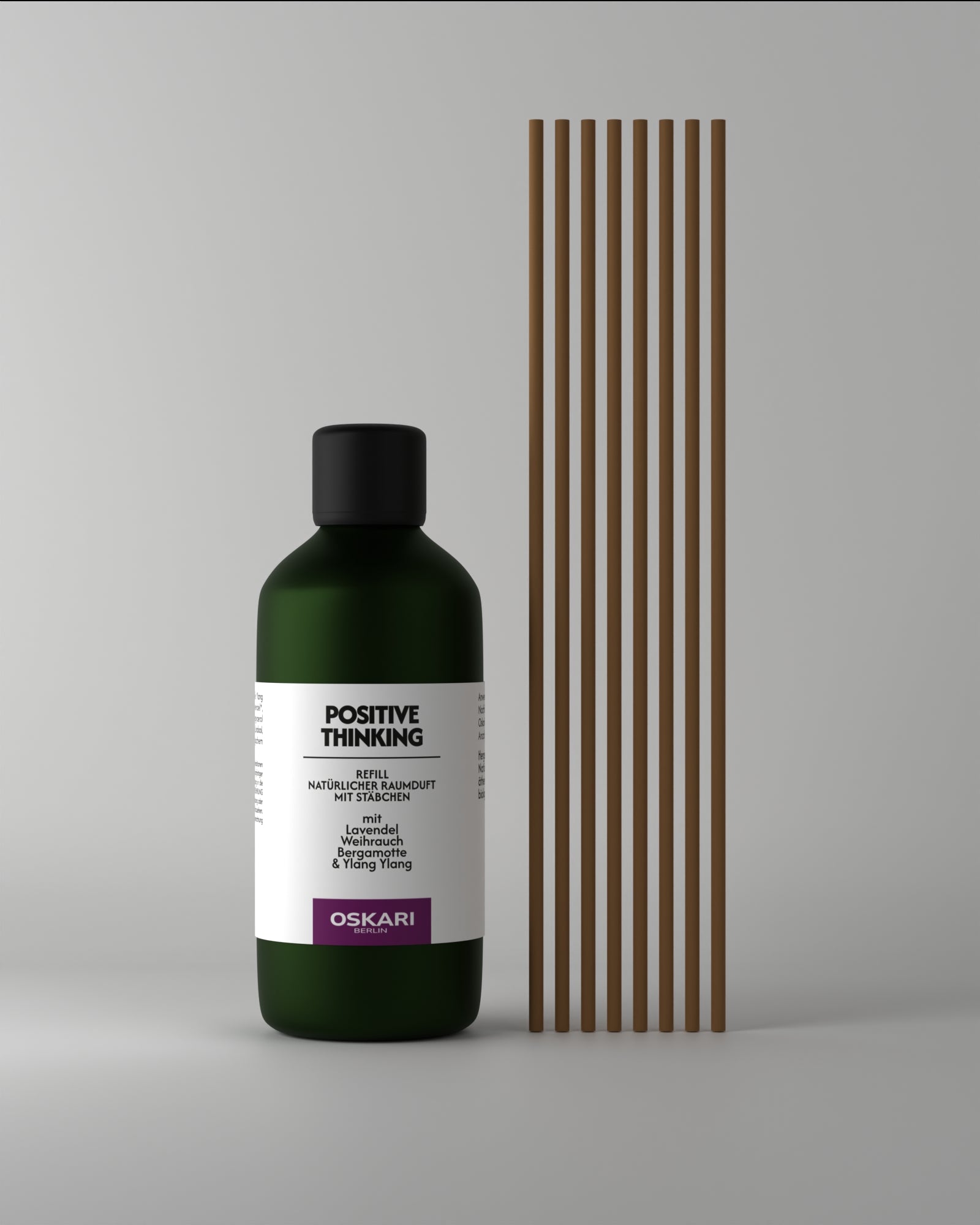 Positive Thinking Nachfüllflasche mit Duftstäbchen