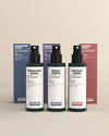 Das Loved by Night Bio Kissenspray Bundle von Oskari vor ihren bunten Schachteln