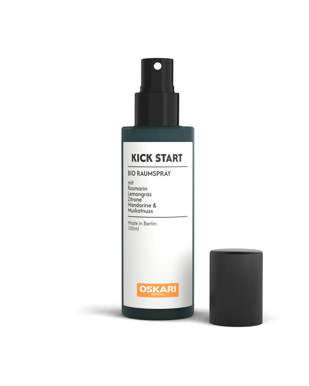 Das Bio Raumspray Kick Start mit Sprühkopf 