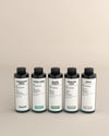 Die Oskari Bio Saunaaufgüsse Nordisch Birke, Alpen Zirbe, Black Forst, Kräuter  Kick und Löyly im Bundle Wald & Wildnis