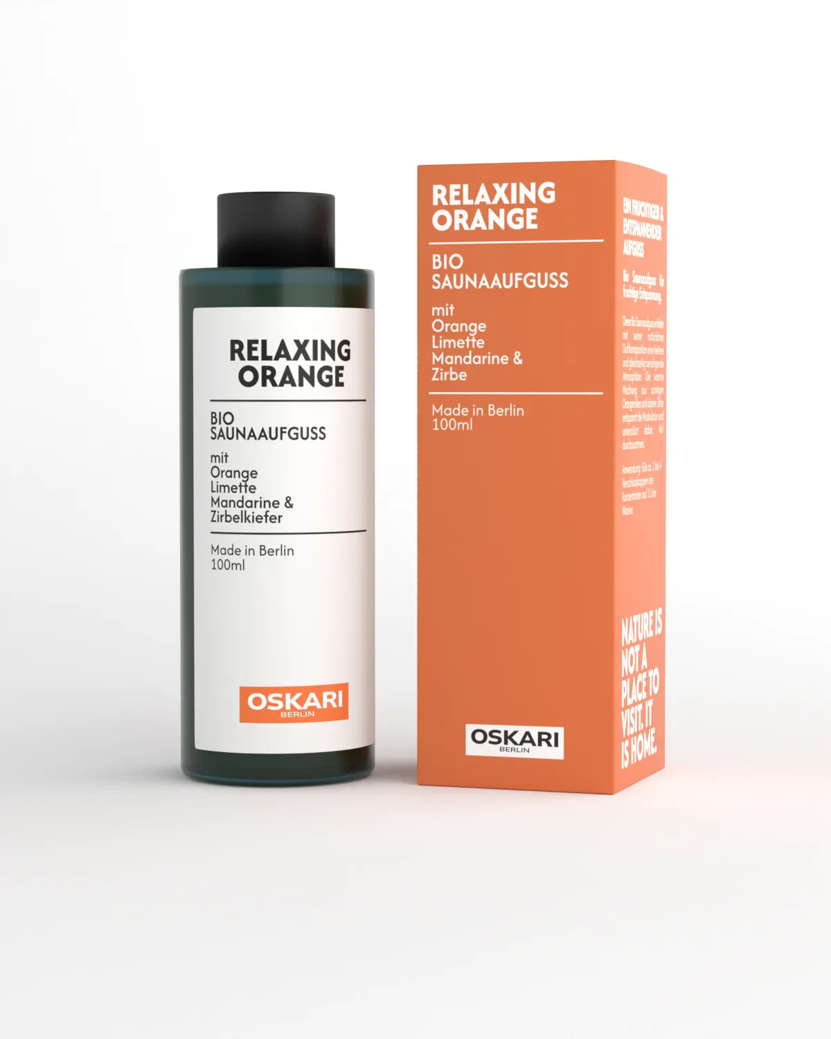 Bio Saunaaufguss Relaxing Orange von Oskari