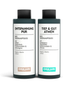Bio Saunaaufguss Set Edition 2 mit Entspannung Pur und Tief & Gut Atmen im in der 2 x 100ml Flasche von Oskari