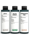 Bio Saunaaufguss Set Edition 3 mit Black Forest, Löyly und Entspannung Pur in der 3 x 100ml Flasche von Oskari